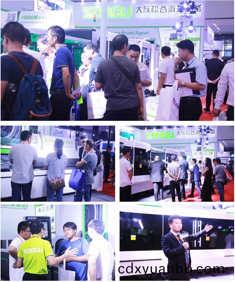 松谷智能裝備工博會展會現(xiàn)場