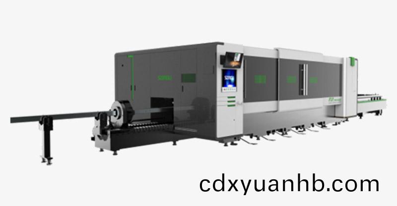 板管一體光纖(xian)激光切割機 板管一體光纖激光切割機