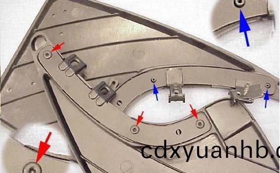 汽車擋泥板激光焊接樣品