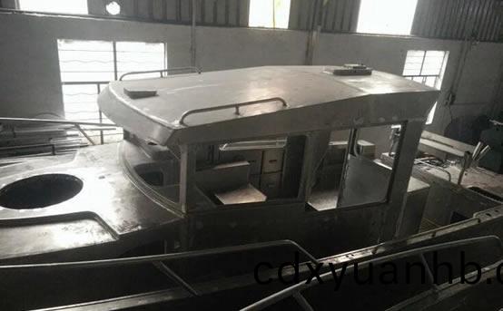 游艇金屬背板(ban)激光焊接樣品